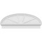 Ekena Millwork Elliptical 4 Spoke Architectural Grade PVC Combination Pediment, 48"W x 18-7/8"H x 2-3/4"P PEDPC048X190ELL04 - alternate 6